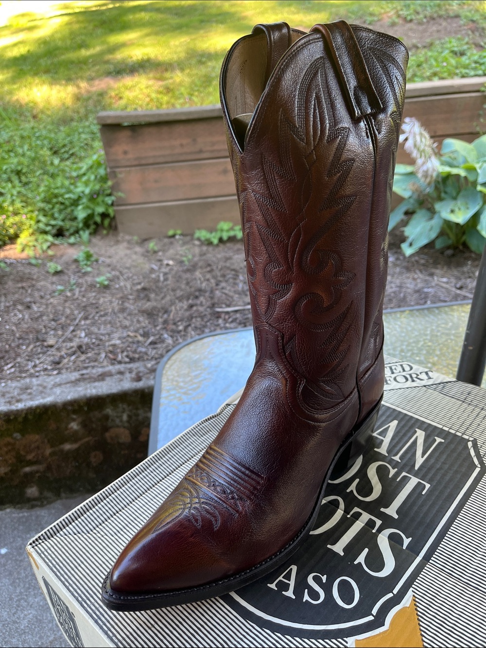 Vintage New in Box Dan Post American made boots